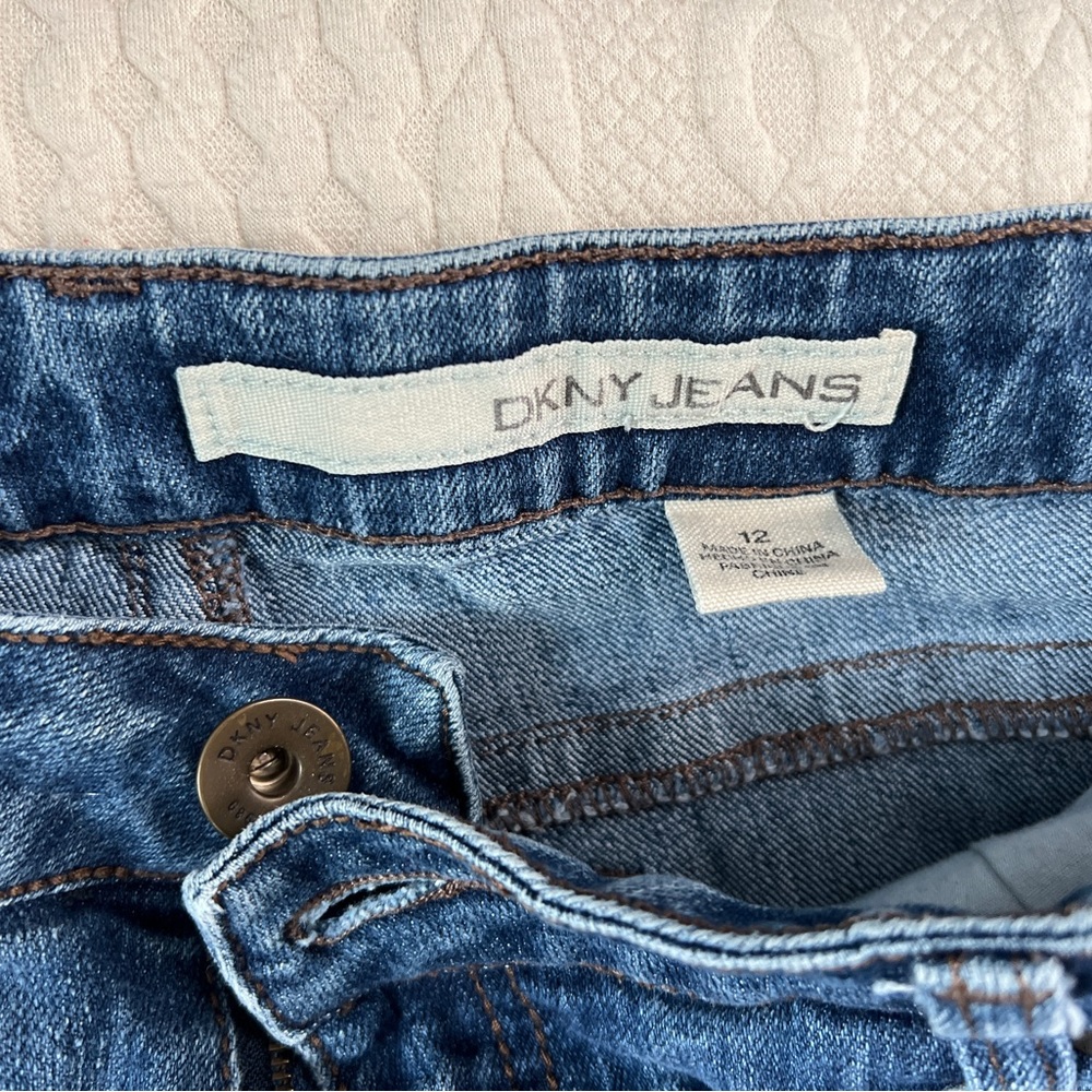 So buttery soft DKNY jeans. No tags. No perfumed soap.